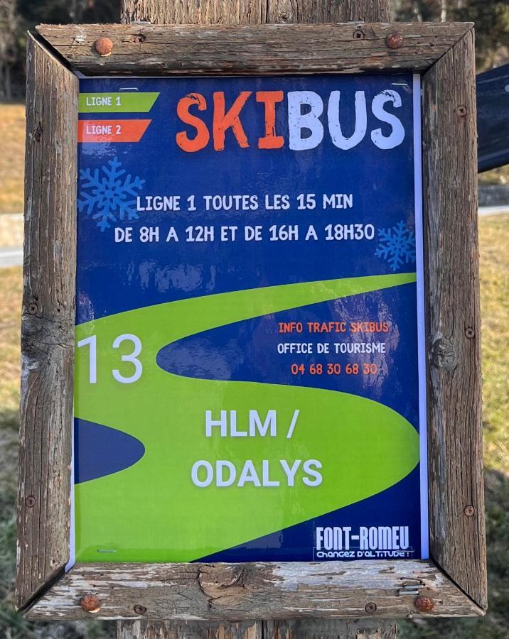 Font Romeu, Spacieux T3 Familial 80M2 Plein Sud, Wifi Daire Dış mekan fotoğraf
